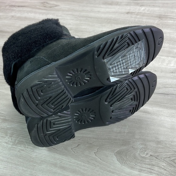 🍁UGG🍁 BLACK WEYLYN BLACK BOOTS - Picture 8 of 11